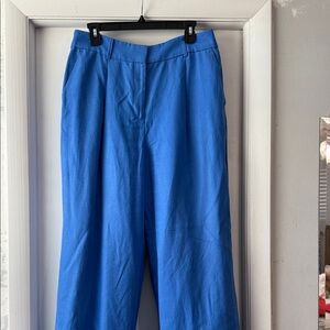 LOFT Bright Blue Trousers - size 10